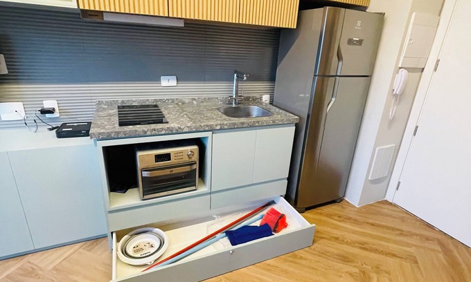 Vila Olimpia Apartment | StudioNex one Itaim - Located close to parks, restaurants, shops
