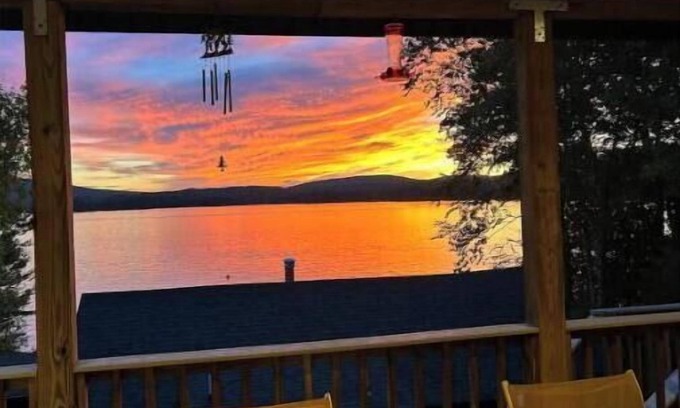 Ellsworth Cabin | Branch Lake-Stairway to Heaven Loft near Bar Harbor and Acadia NationalPark