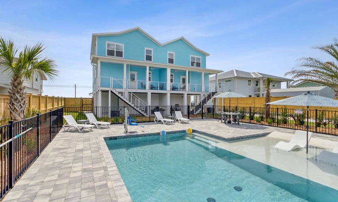 Ocean Cay House | Brand New and Just Listed! Luxury 3-Story Beachside Rental | Pool | Ocean Views