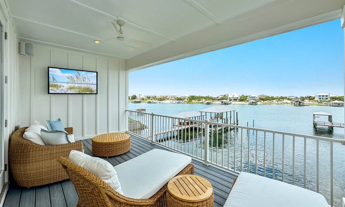 Ono Island House | Brand New | Boat Slip, Hot Tub, Private Elevator | Harbor Haven