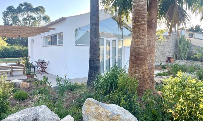 Moncarapacho e Fuseta Cottage | BRAND NEW Cottage on Organic Yoga Farm with Natural Swimming Pool near Beach!