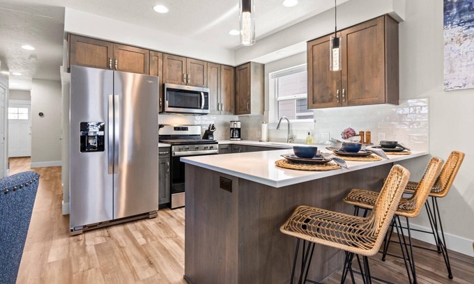 Boise House | Brand New Dog-Friendly Getaway! Perfectly Positioned for Boise Adventures! Walk to Grocery & More!