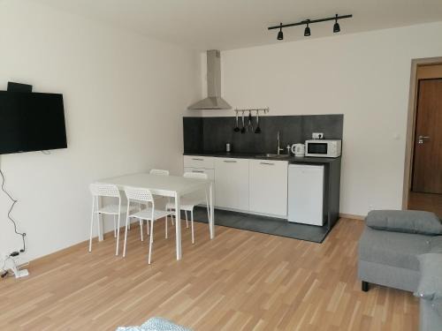Palmovka Apartment | Brand new one bedroom apartment #54 in brand new building with free parking