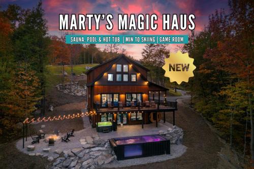 Sunday River Area House | Brand New Retreat near Ski Resort, Game Room, Sauna, Hot Tub, Pool