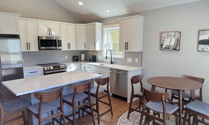 Wakefield-Peacedale House | Brand New Stylish Black Cottage
