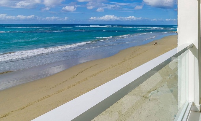 Cabarete Apartment | Brand New Top-Floor Beachfront Studio in Central Cabarete, Amazing Sea Views!
