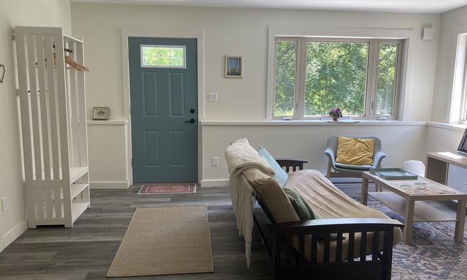 Kaslo Cottage | Brand new walk out basement. Peaceful, and surrounded by beautiful forest.