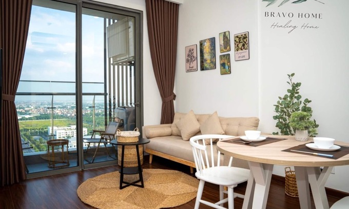 Gia Lam Apartment | Bravo home hanoi apartment 1+ bedroom, 1 bathroom, vip Vinhomes ocean park