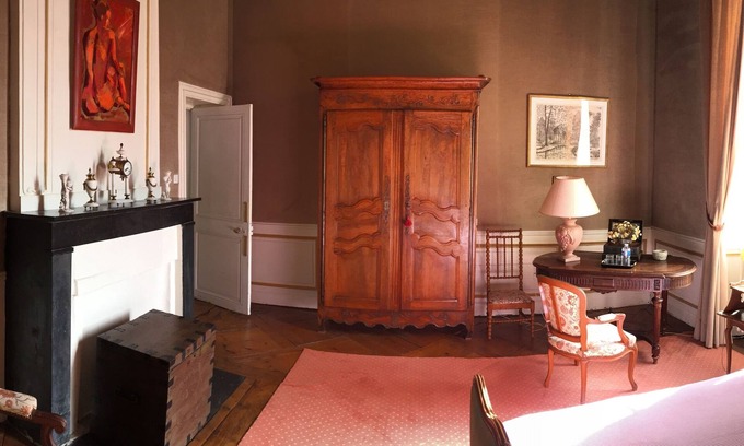 Asnieres-en-Bessin House | Breakfast Park Chateau d'Asnieres en Bessin - Omaha Beach