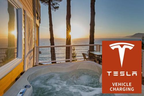 Shelter Cove Apartment | Breathtaking Oceanview! by OceanviewHotTubs Monthly Minimum