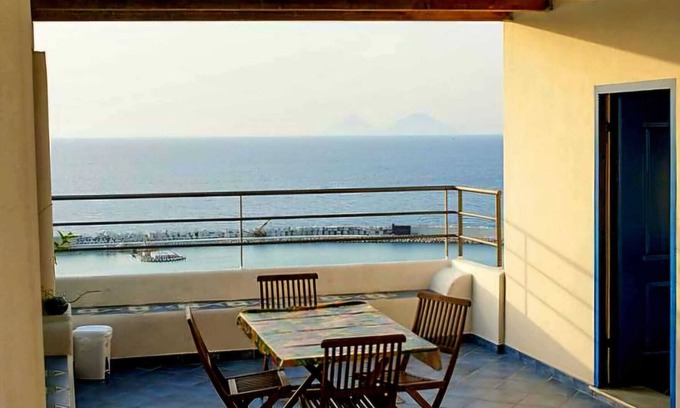 Capo d'Orlando Apartment | BREATHTAKING VIEW on the Aeolian Islands, sea - Perfect for relax - New
