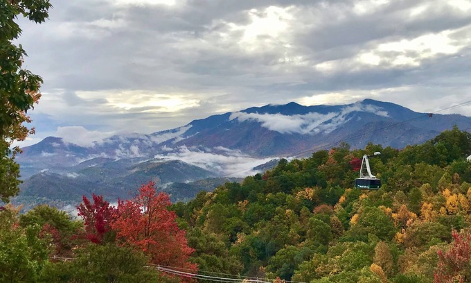 Chalet Village Ski Chalet | Breathtaking View of Gatlinburg's Smokey Mountains!