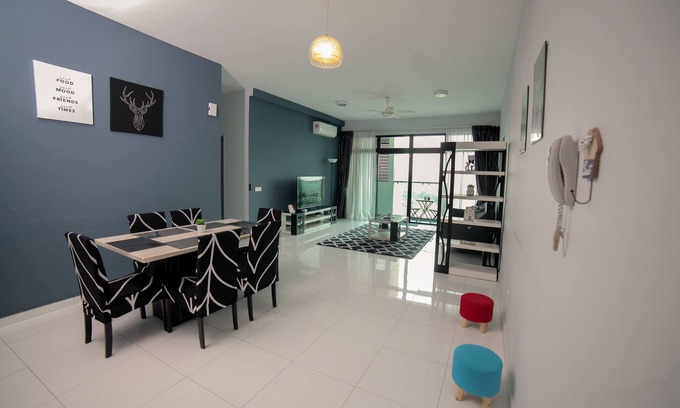 Bukit Indah Condo | Breezy&Spacious 2BRCondo@Aeon/Tesco Bukit Indah JB