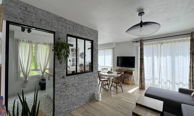 Beaulieu - Maladrerie - Saint-Paul Apartment | Bright 50 m² in the heart of Caen