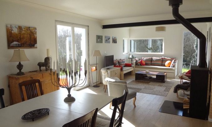 Trevou-Treguignec House | Bright and calm house with garden at 500 m from the beach - Pink Granite Coast