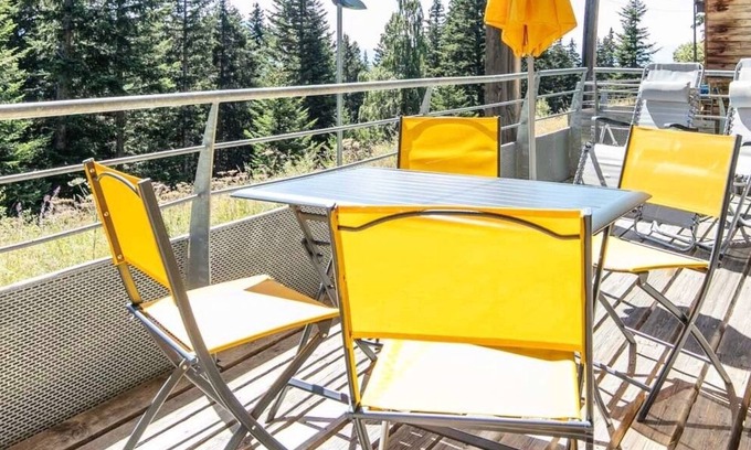 Chamrousse Apartment | Bright Apt 6 ppl, spacious terrace