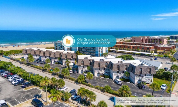 Avon By The Sea Condo | Bright Beachfront Getaway | Ground Floor Condo with Heated Pool & Steps from the Pier ☀️