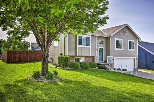 Omaha House | Bright Omaha Family Home with Grill and Deck!