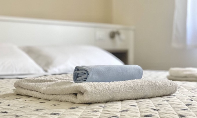 Colombare Apartment | Bright two-room apartment JOLLY equipped with all comforts, with garden and terrace.