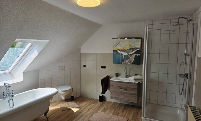 Friedeburg Apartment | Bright vacation apartment in East Frisia with large garden and terrace