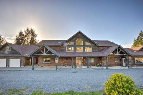 Brookings House | Brookings Vacation Rental Lodge on 88 Acres!