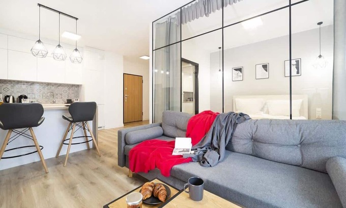 Zaspa Apartment | Browar Gdański | Superior Apartment | Balcony