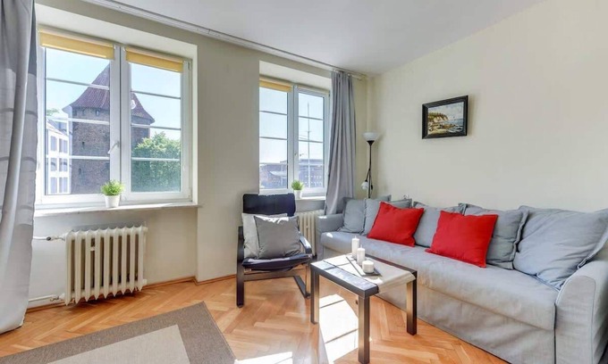 Gdansk City Center Apartment | By the River | Tricity Apartment | Two Bedrooms