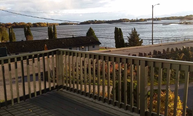Gananoque Apartment | By The Rivers a unique Apartment looking out the St.Lawrence River