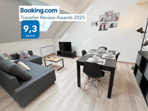 Reims City Centre Apartment | Cœur des Moissons, Centre Ville avec Parking Privé