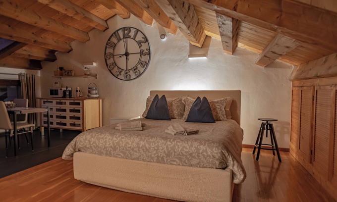 Vittorio Veneto Apartment | Cà Emo Tower, the Mansard of Serravalle