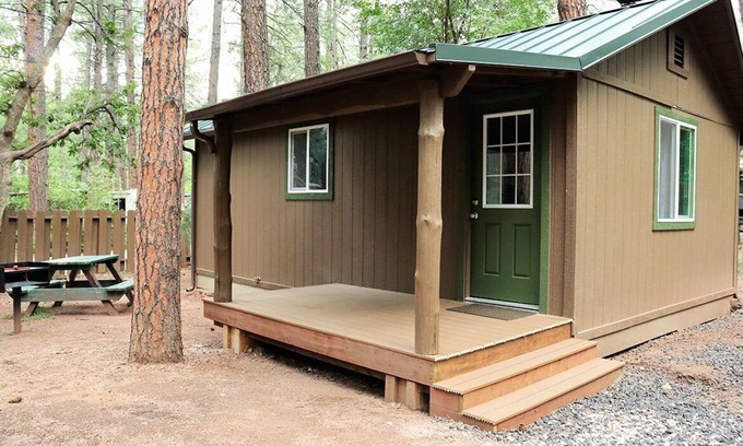 Christopher Creek Cabin | Cabin #1 - 1 Bedroom Modern With Fireplace