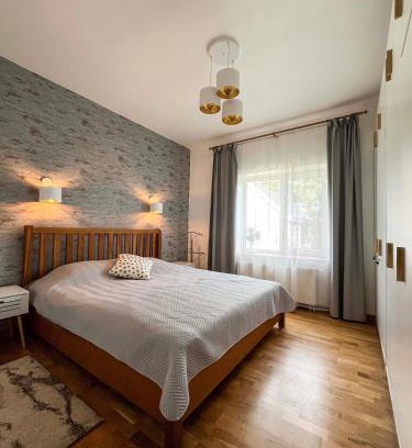 Vilnius city municipality Apartment | Calm garden Suite near Green Lakes