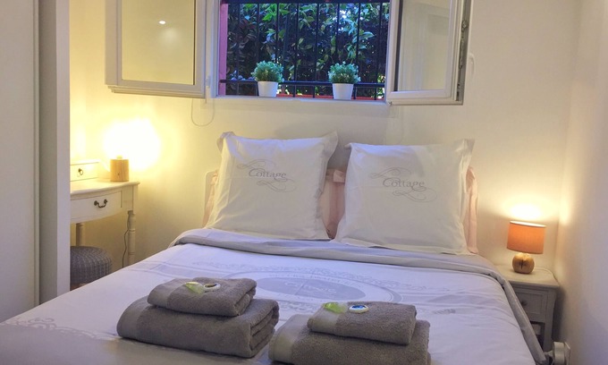 Cros-de-Cagnes Apartment | Calm & serenity, 1 min walk from the sea