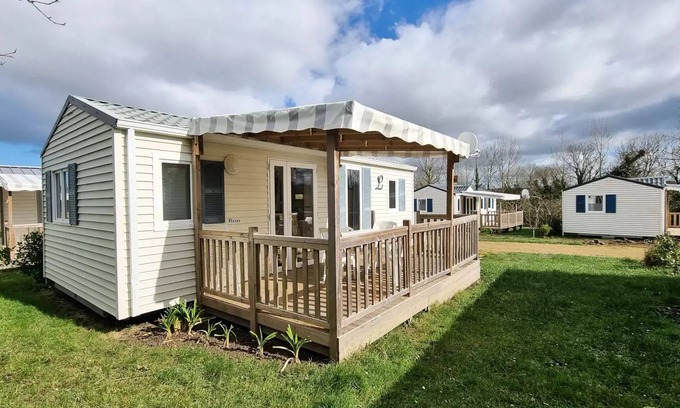 Kerfot House | Camping At the gates of Paimpol * - Mobil Home Comfort Agapanthe - 2 bedrooms 4 people