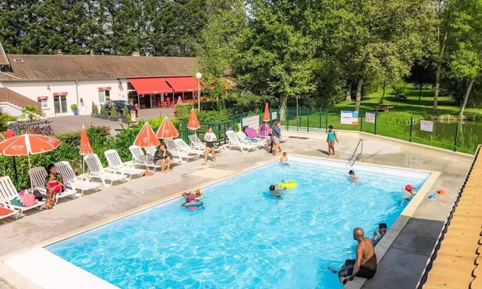 Touquin House | Camping Country Park Les Etangs Fleuris* - Mobile home Select TV LV Clim Plancha 3 Rooms 4 people