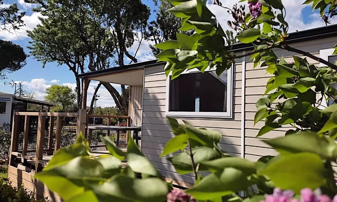 Massillargues-Attuech House | Camping l'Olivier * - Mobil-Homes Prestige 2 bedrooms 4 people