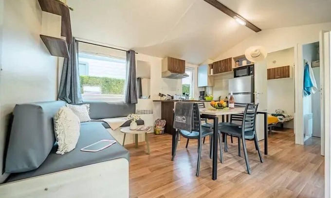 Brem Sur Mer House | Camping L'Océan* - Mobile Home Passion 3 Rooms 4/6 People