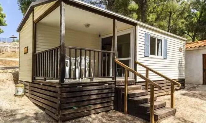 Salses-le-Chateau House | Camping Le Bois De Pins * - Mobilhome for 4 People