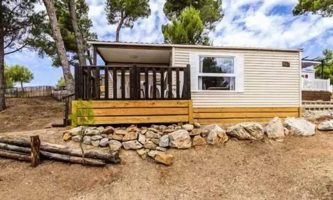 Salses-le-Chateau House | Camping Le Bois De Pins * - Mobilhome for 4 People