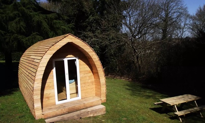 Saint-Nicolas des Eaux House | Camping Le Clos du Blavet * - Unusual cabin POD 1 room 3 people Without sanitary facilities