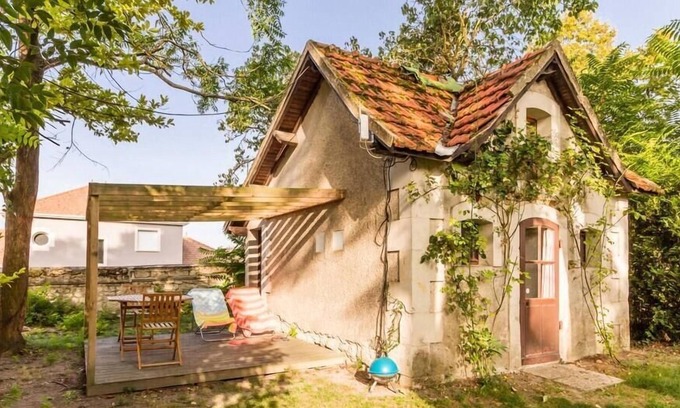 Ingrandes House | Camping Le Petit Trianon **** - Stone cottage 2 rooms 2 people