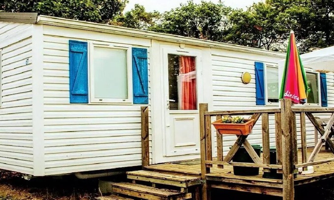 Verteillac House | Camping Le Pontis* - 3-room mobile home for 4 people