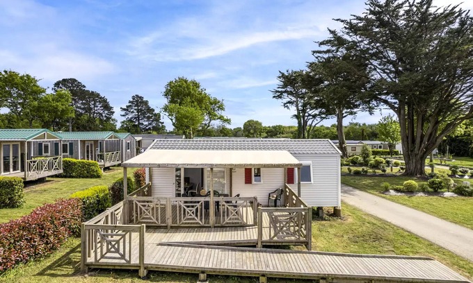 Benodet House | Camping maeva Club La Mer Blanche * - Mobil Home Confort PMR 3 Rooms 4/6 People