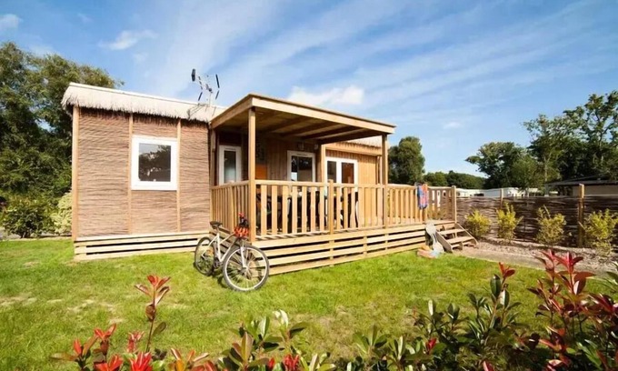 Lannion House | Camping maeva Club Les Alizés * - Mobile Home Premium Exotic 4 Rooms 6/8 People Air-conditioned + TV