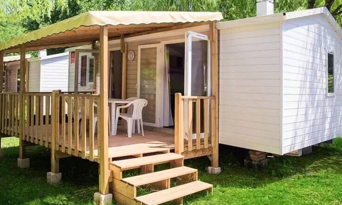 Plonevez-Porzay House | Camping Plage de Treguer* - 3-room mobile home 4/6 people