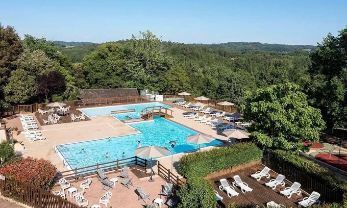 Sainte-Nathalene House | Camping Romanée Les Grottes de Roffy* - EXCLUSIVE mobile home - 3 bedrooms - 2 bathrooms for 6 people