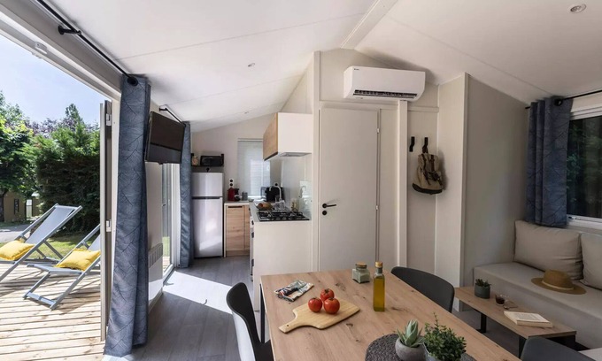 Ars-en-Re House | Camping Romanée Le Campiotel des Dunes * - Premium 3-room mobile home for 4 people