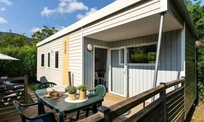 Privas House | Camping Sandaya Les Jardins De Privas **** - Mobile home for 6 people
