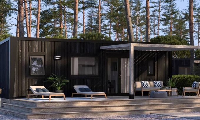 Saint-Nectaire House | Campsite Flower the Green Valley * - Homeflower Premium 4 room apartment for 6 people with air conditioning