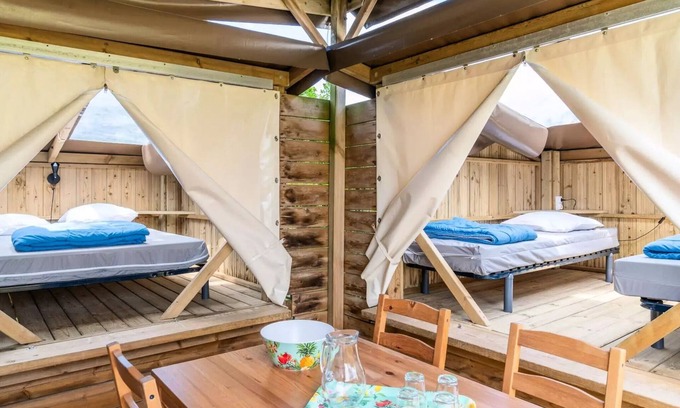 Treguennec House | Campsite Kerlaz * - Bungalow Lodge Cop'Camp 3 rooms 4 people Without toilet blocks